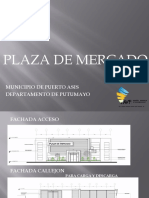Plaza de Mercado Puerto Asis - Rediseño de Fachaas
