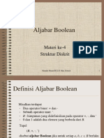 SD04 Aljabar Boolean