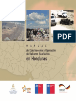 Manual de Construccion y Operacion de Rellenos Sanitarios en Honduras