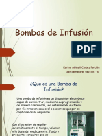 Bomba de infusión: funcionamiento y programación