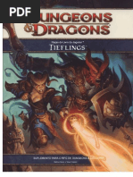 D&D 4E - Raças do Livro do Jogador - Tiefling