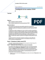 3.2.4.6 Packet Tracer - Investigating The TCP-IP and OSI Models in Action