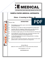 Ace of PACE Medical Sample Paper