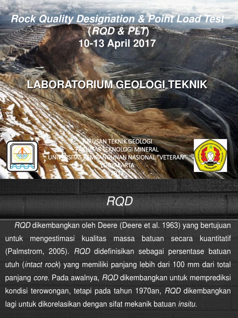 RQD | PDF