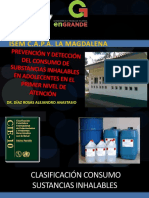Prevención y Detección Del Consumo de Substancias Inhalables
