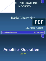 Amplifier Operation