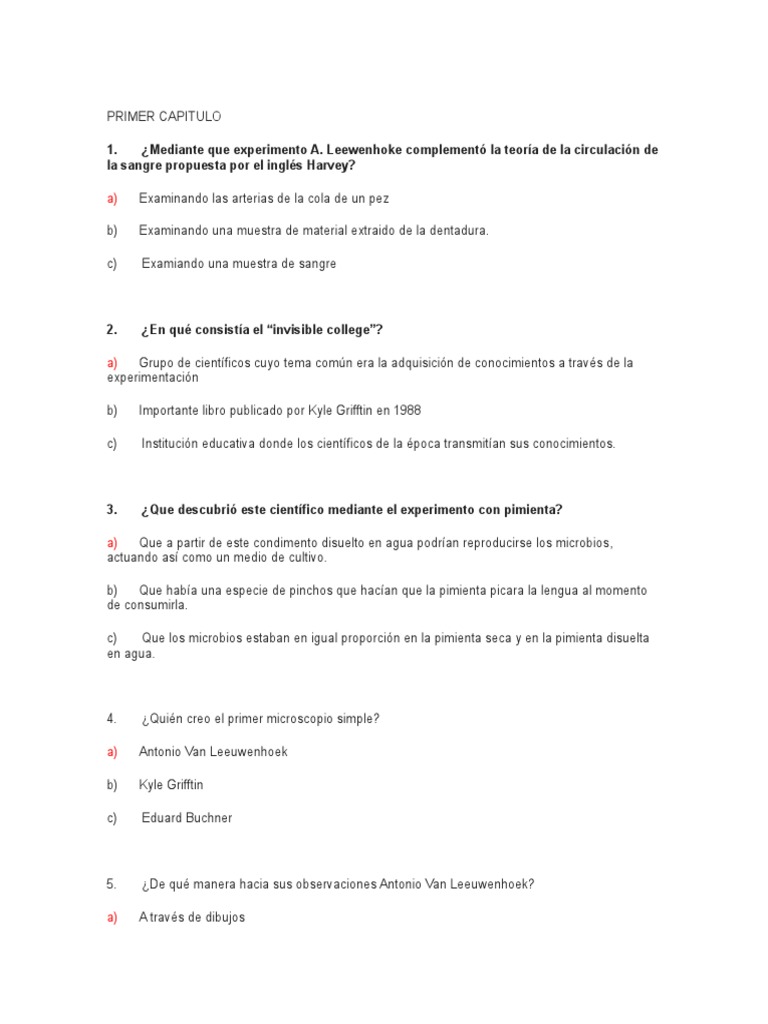 Taller Del Libro Cazadores de Microbios | PDF | Luis Pasteur ...