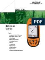 Magellan Explorist 100 Owner S Manual