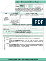 Plan 3er Grado - Bloque 1 Matemáticas (2016-2017)