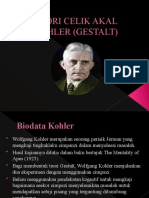 Teori Celik Akal Kohler (Gestalt)