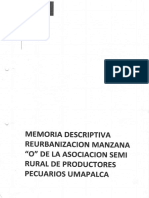 Memoria Descriptiva Mz. o PDF