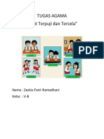 SIFAT TERPUJI & TERCELA