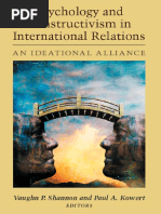 Psychology and Constructivism in International Relations