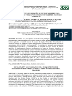 Desenvolvimento e Validação de Um Torciômetro para Determinação Do Torque Nos Rodados Motrizes de Tratores Agrícolas