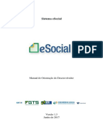 Manual Orientacao Desenvolvedor Esocial v1 3