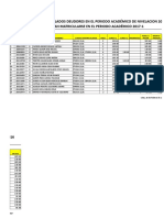 Alumnos Matriculados Deudores 2016-3