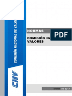 Normativa CNV - Compendio 2013