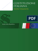 Costituzione Italiana Testo Vigente