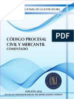 Codigo Procesal Civil Mercantil Comentado 2016
