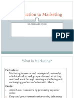 Document PPT Introduction To Marketing
