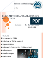 ELISA Method and Aflatoxin’s Detection