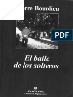 El Baile de Los Solteros Pierre Bourdieu PDF