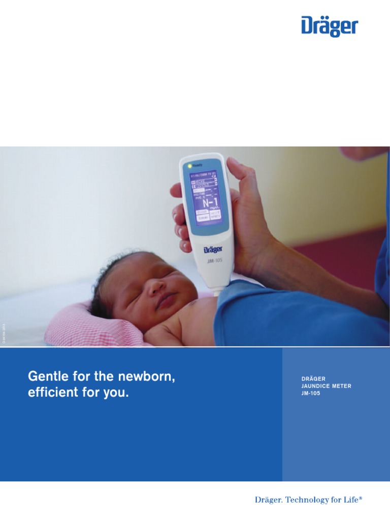 Jaundice Meter JM-105 Gentle For The Newborn, Efficient For You, PDF, Infants