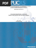 Trabalho - Plano de Negocio