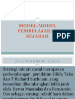 Model-Model Pembelajaran Sejarah PDF