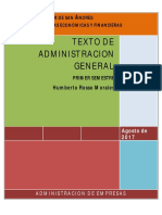 Texto de Administacion General 2016