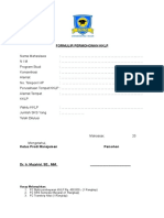 Form Pendaftaran KKLP