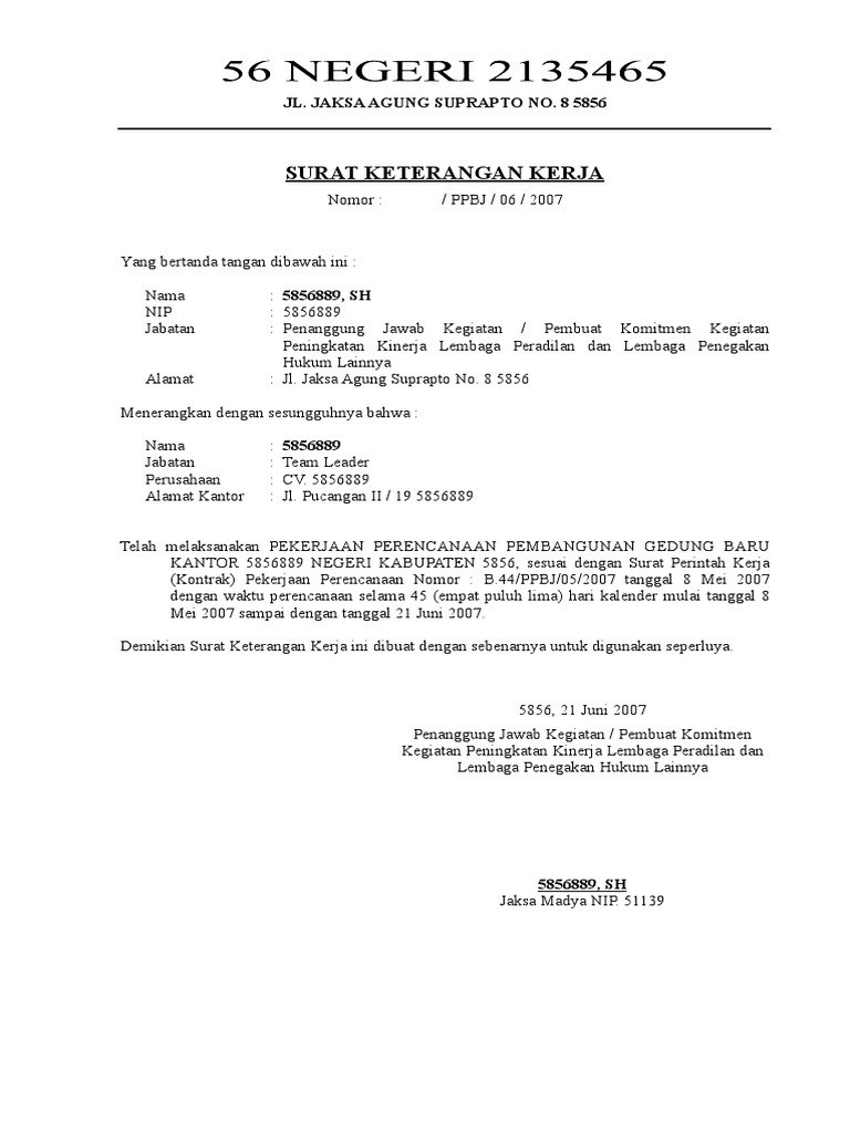 16104465 Surat Keterangan Kerjadoc