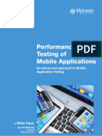 Performance Testing White Paper