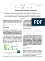 Design of Cooling Tower With Iot