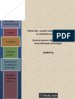 ITDesk - Skripta - 1 - Informacijska I Komunikacijska Tehnologija PDF