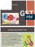 One Nation, One Tax: Goods and Services Tax (GST)