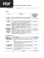Cmos Analog Ic Design Fundamentals | PDF | Integrated