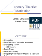 Contemporary Theories of Motivation