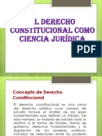 El Derecho Constitucional como Ciencia Jurídica