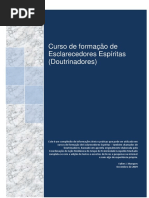 Curso de Formacao de Esclarecedores Espiritas - Doutrinadores (Valter J. Marques)