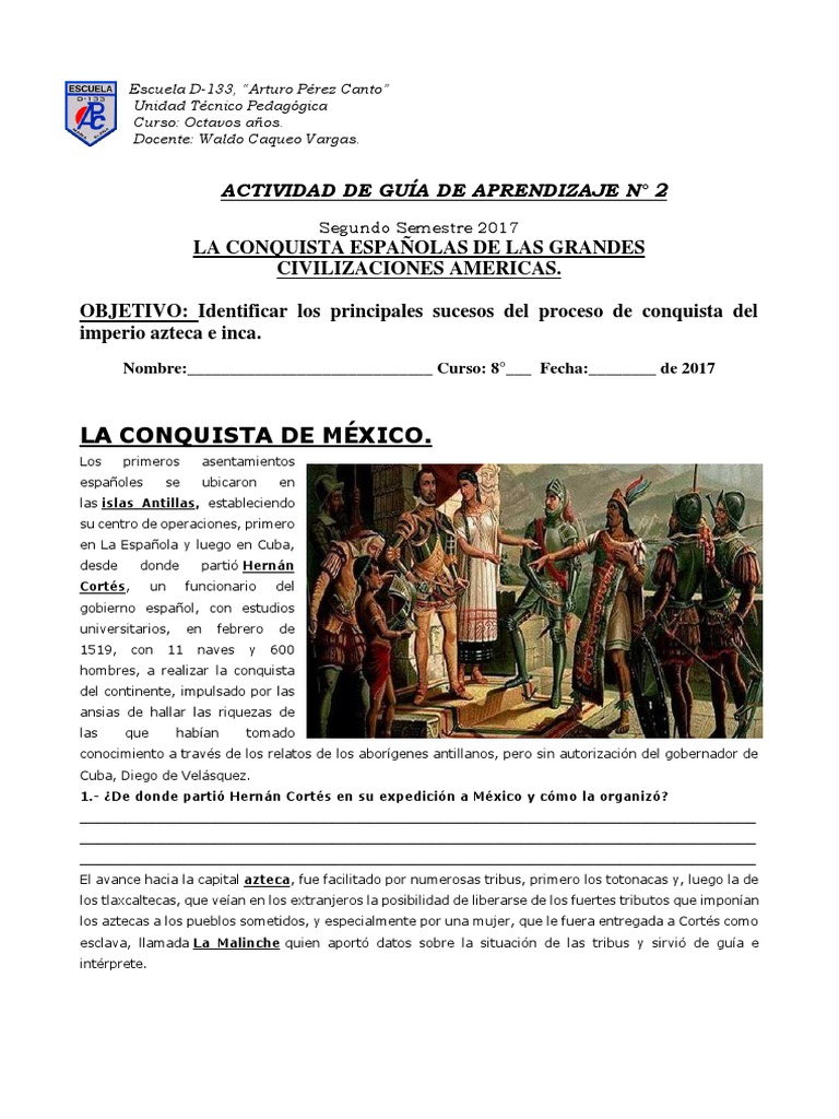 Resumen de la Conquista de México | PDF | Hernán Cortés | Imperio Inca