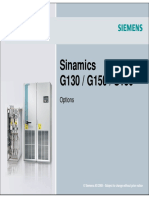 Sinamics G130 / G150 / S150: Options