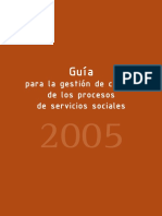 Gestion de Calidad Procesos en Servicios Sociales PDF