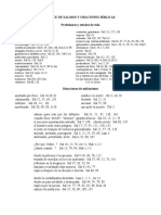 Indice de Salmos y Oraciones Bíblicas 22