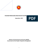 Intended Nationally Determined Contributions (INDC) : September, 2015