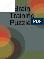 Brain Training Puzzles by Dan Moore