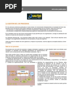 Lagestion de Procesos Qualitas Costa