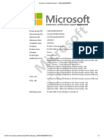PL2303 USB to Serial Windows Driver Hardware Certification Report