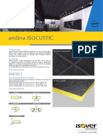 Techo Andina Isoacustic ISOVER PDF