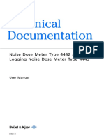 Manual Dosimetro 4442 - 4443